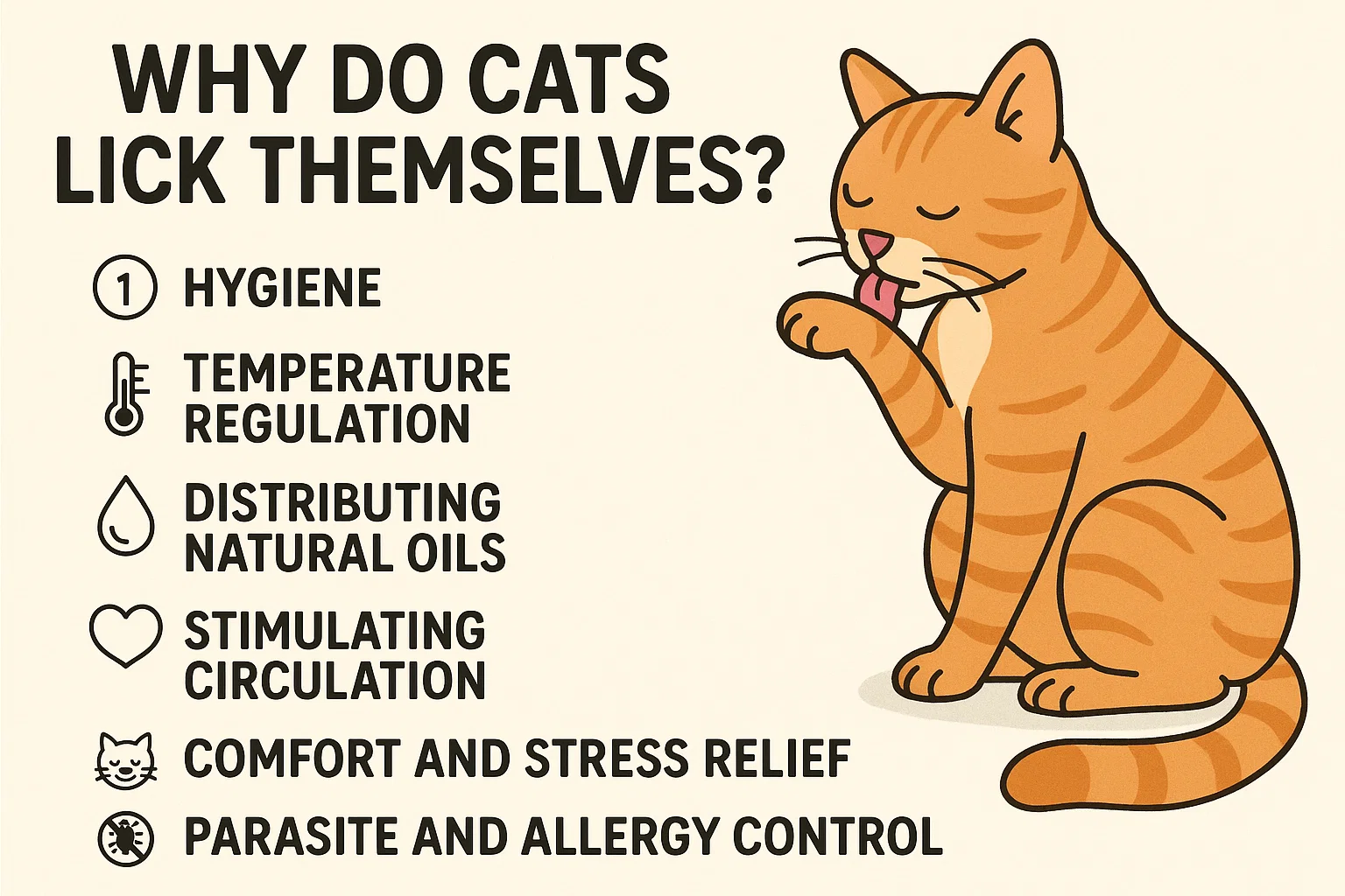 When Do Kittens Start Grooming Themselves? A Complete Guide 3 Why Do Cats Lick Themselves